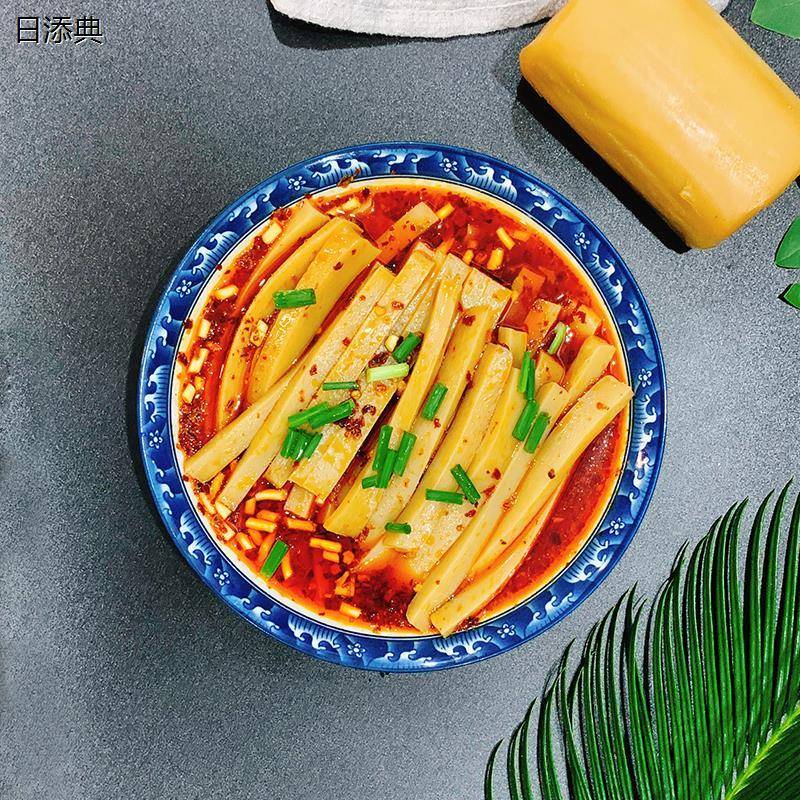 贵州米豆腐铜仁特产江口米豆腐凉拌小吃灰碱粑6个 送折耳根辣椒