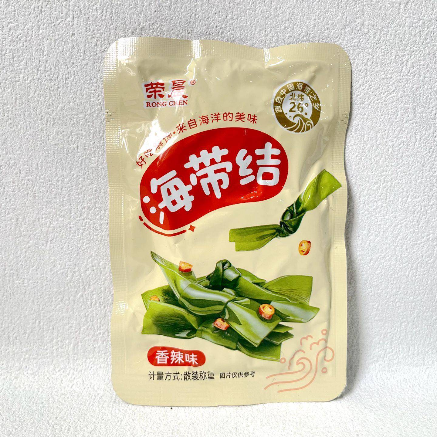荣晨海带结香辣味醋香味称重独立小包装即食海带解馋休闲 零食小