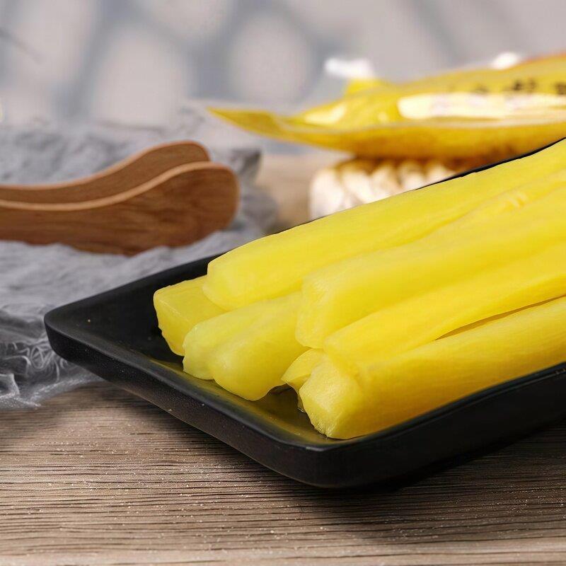 寿司萝卜条寿司材料食材做紫菜包饭酸甜调味黄萝卜韩式大根条料理