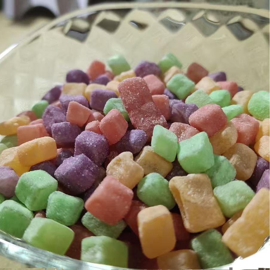 乐潮酸妞组合水果味软糖橡皮糖办公室8090后儿时童年怀旧零食