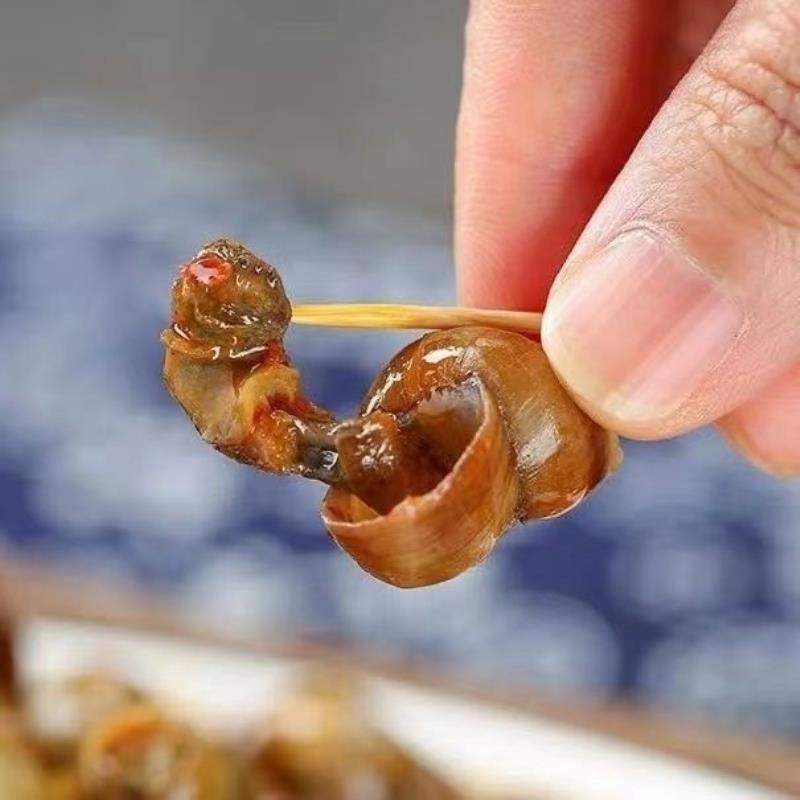 新鲜麻辣田螺开袋即食香辣螺蛳螺丝肉大袋装口味嗦螺海鲜熟食网红