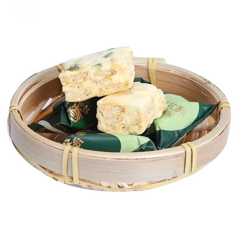 豆叔荳菽原味/榴莲/黑芝麻豆花酥一盒21颗网红雪花酥牛扎酥饼点心