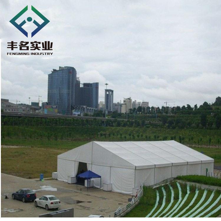 四周玻璃墙户外活动人字顶欧式帐篷演出展览庆典遮阳帐篷