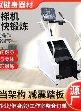 楼梯机有氧踏步器暴汗塑形健身器材登山机室内静音攀爬机楼梯机