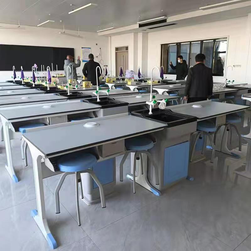 物理化学生物实验桌科学探究教师演示台新型铝塑理化板实验桌