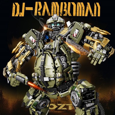 K盒子2025新款巨型大号探长机甲模型拼装高难度玩具男孩礼物摆件