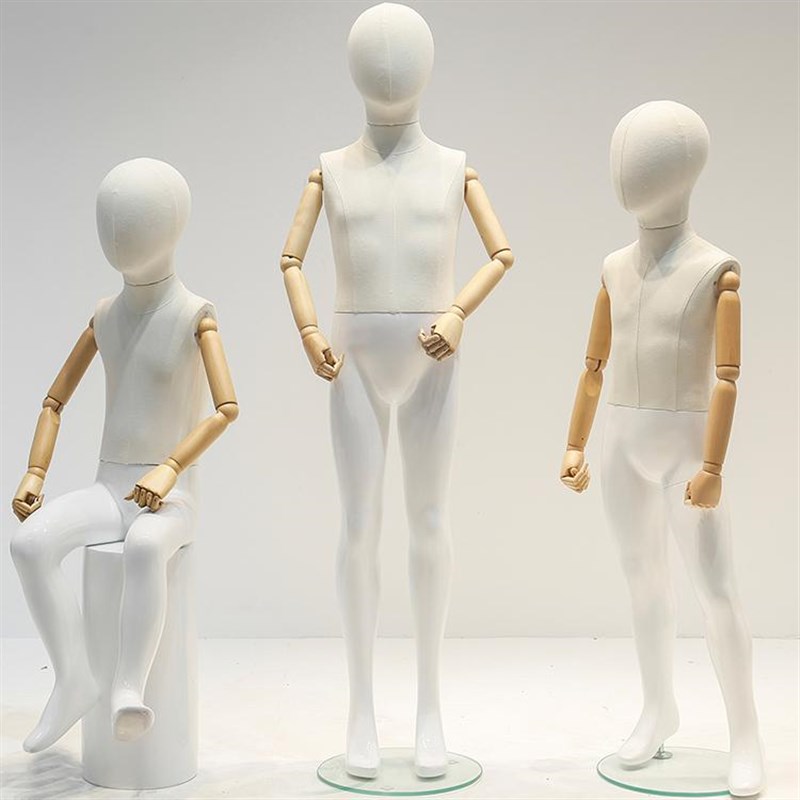 韩版男模特道具全身包布假人体展示架服装店橱窗人偶模特架子