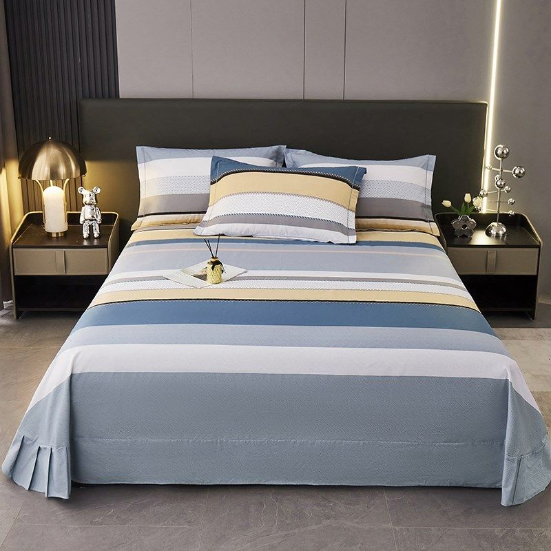 定做全棉斜纹大床单榻榻米被单250x300x350x400纯棉布炕单3米4米5,床上用品,床单,淘宝优惠券,粉丝福利购,淘宝优惠卷