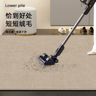 简约现代入户门地垫原木风进门门口地毯免洗耐脏耐磨可裁剪脚垫子