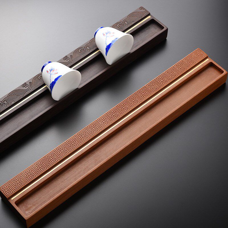 茶杯架功夫茶杯收纳架单层晾杯架茶具沥水置物架电木杯托茶道配件