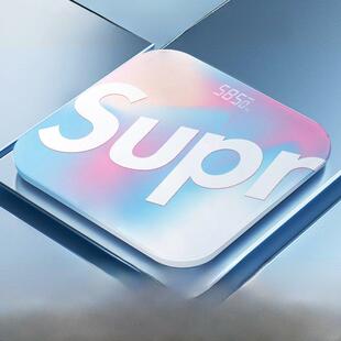 网红充电式家庭体重秤、小而准确的健康秤、智能宿舍、男生女生可