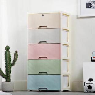 宿舍学生抽屉式收纳柜子塑料自由组合儿童衣柜储物宝宝衣柜五斗柜