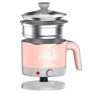 格来德Q212学生宿舍煮面锅1.2L电热锅多功能家用电煮锅迷你小火锅