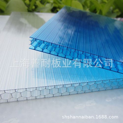 PC阳光板 透明多层中空建筑工程用PC阳光板 PC阳光板厂家