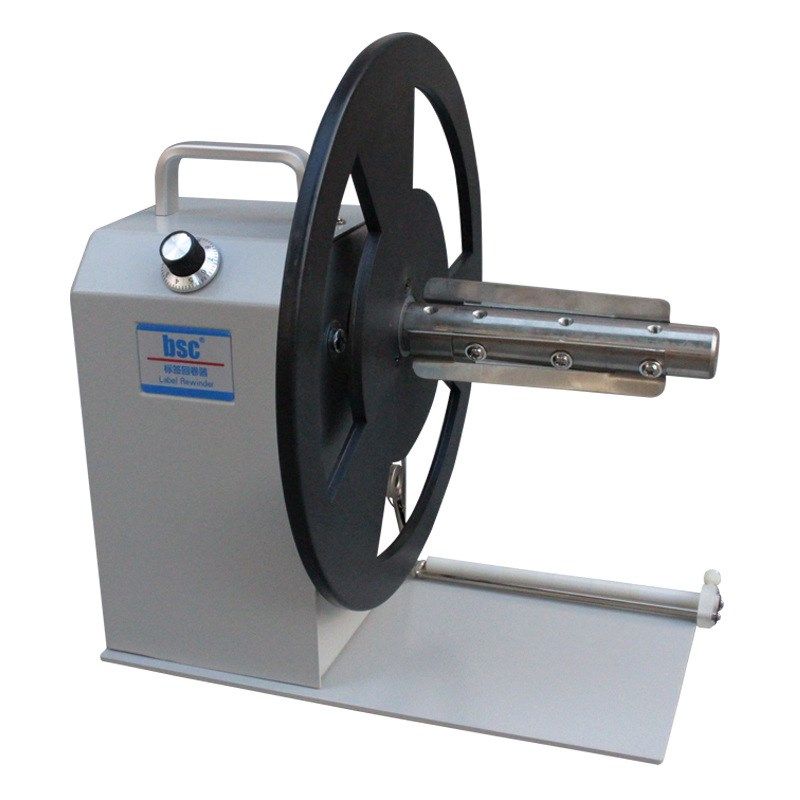 BSC全自动标签回卷器双向调速回卷机水洗唛吊牌标签打印机回卷器