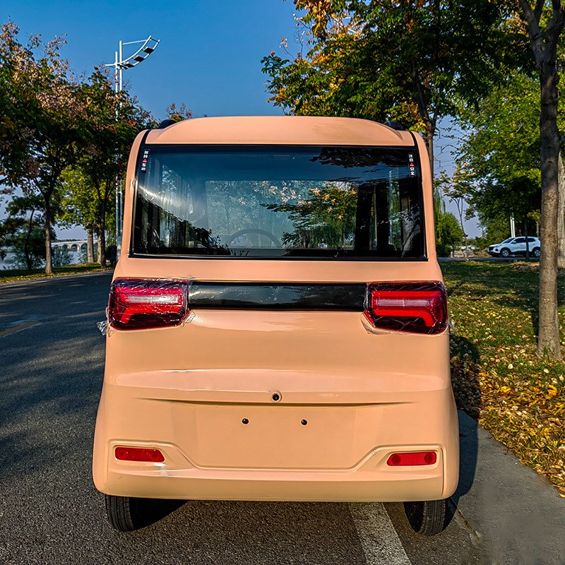 新款四轮电动车小型家用新能源汽车女士代步老头乐油电两用