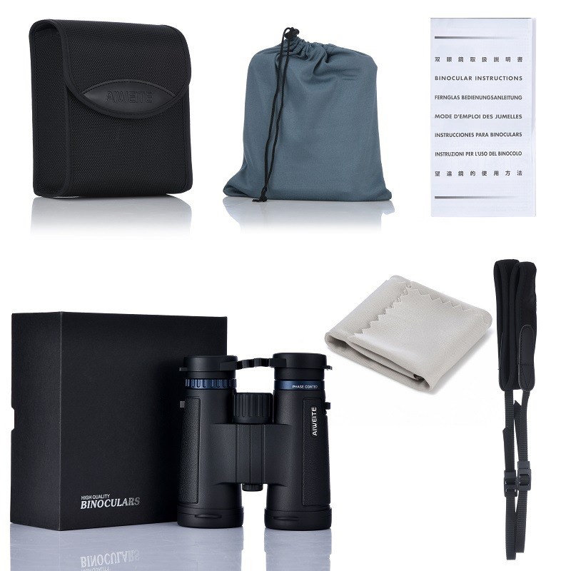 爱唯特 AIWEITE 10X42ED镜片高倍高清寻峰观鸟充氮防水专业望远镜