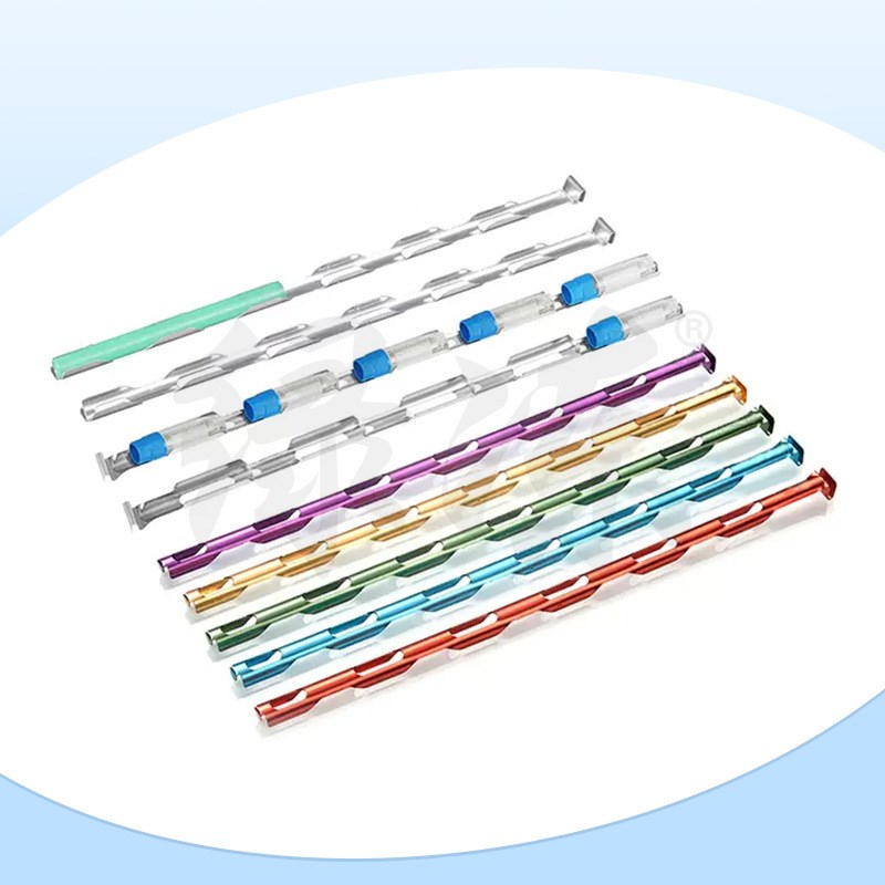 冻存条细胞冻存夹铝夹冻存管夹可放液氮罐可放液氮罐冻存管保护套