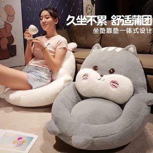 榻榻米蒲团坐垫地上懒人坐墩沙发儿童地垫飘窗屁股垫子超软加厚冬
