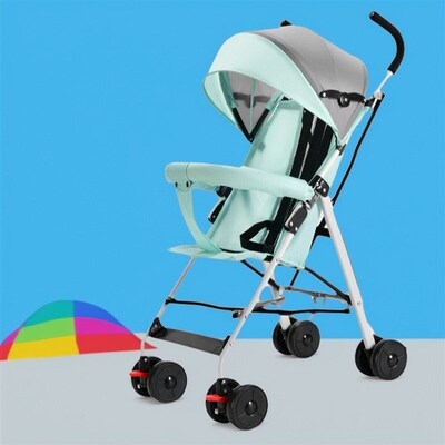 娃娃车可坐可躺婴儿推车轻便折叠简易伞车夏Q季旅行幼儿童手推车