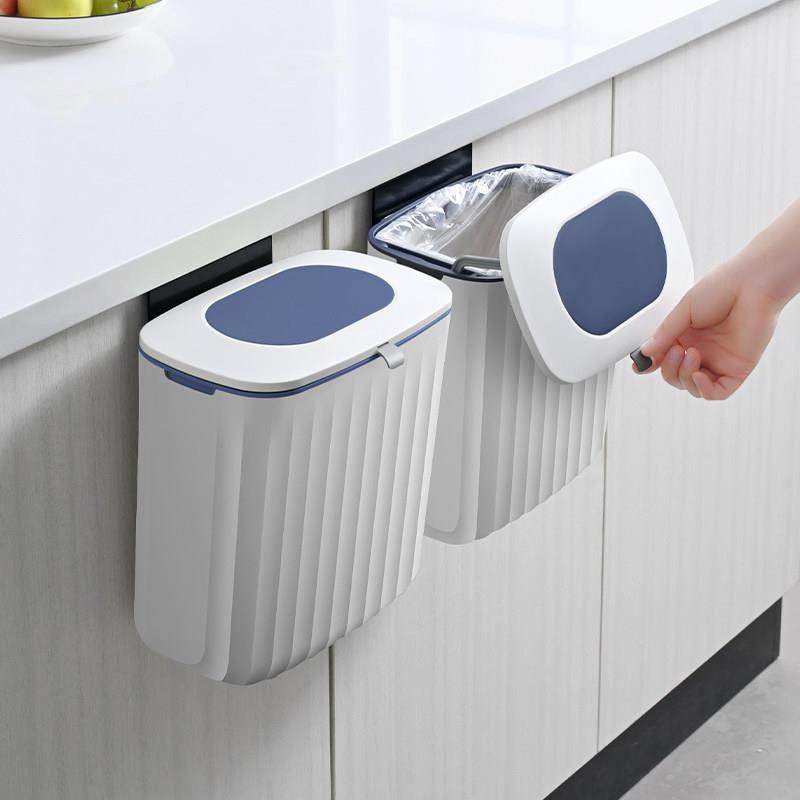厨房垃圾桶家用挂式橱柜门壁挂式卫生间厕所收纳悬挂带盖专用纸篓,家庭/个人清洁工具,垃圾桶,淘宝优惠券,粉丝福利购,淘宝优惠卷
