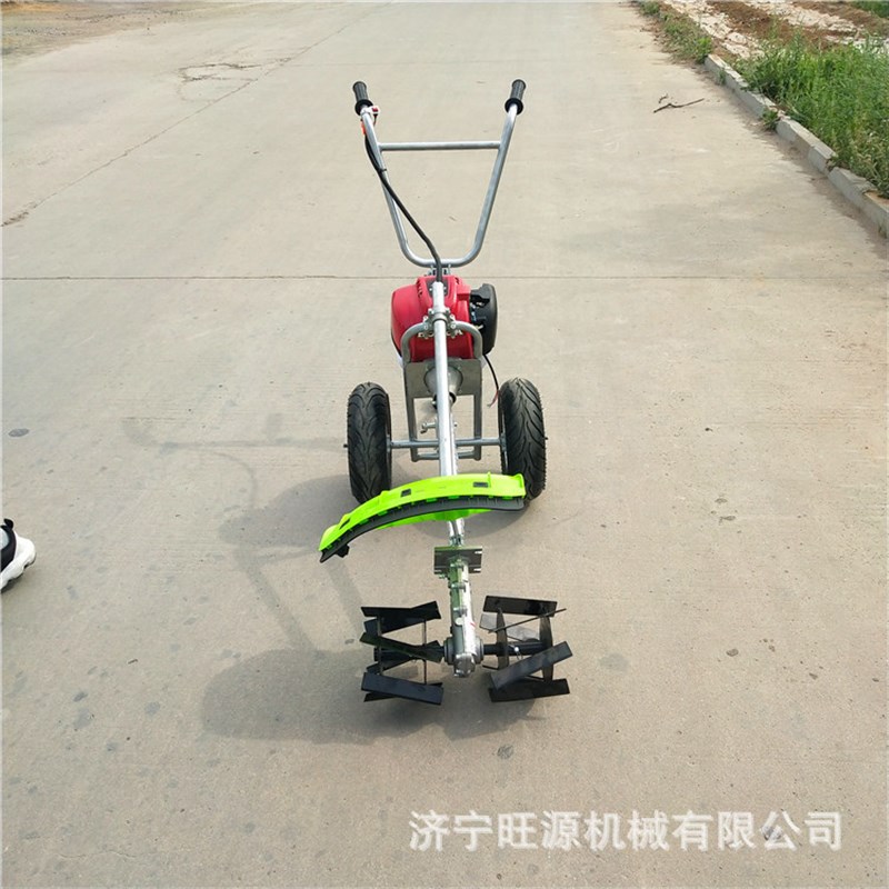 背负式四冲程除草机 手z推式割草机 两冲程旋耕机