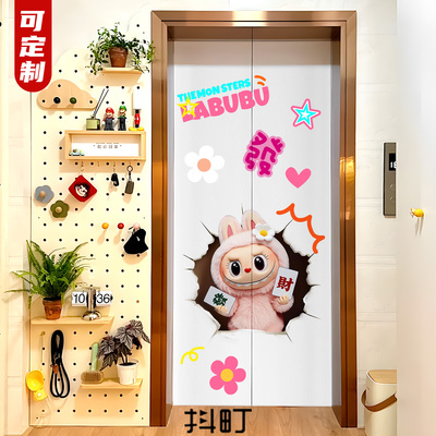 电梯门贴纸高级感一梯一户