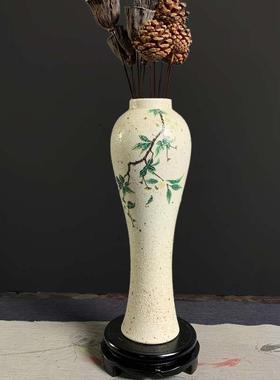 景德镇陶瓷花瓶客厅玄关博古架茶室插花摆件高档瓷器摆件