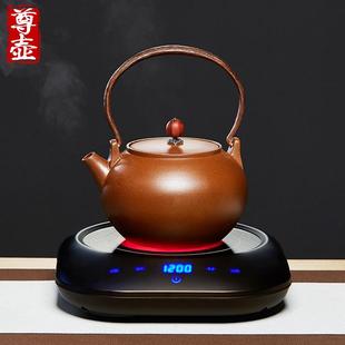 宜兴紫砂烧茶壶家用柴烧窑变煮茶烧水壶电陶炉煮水蒸茶器茶炉茶具
