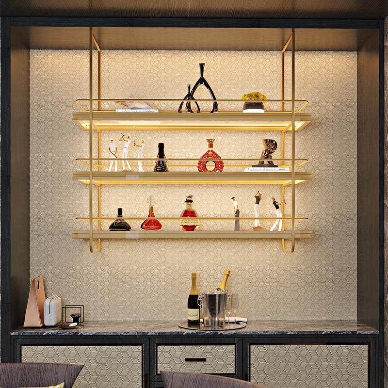 酒架吊柜吧台吊架饭厅包间墙上置物架悬挂酒柜酒水展示架铁艺定制,住宅家具,酒架,淘宝优惠券,粉丝福利购,淘宝优惠卷
