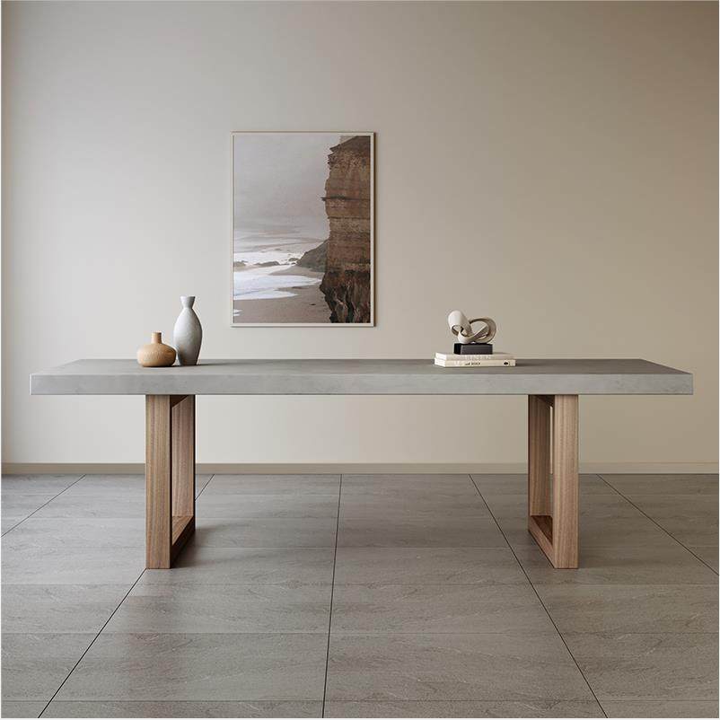 实木铁艺书桌轻奢家用卧室写字作业桌简约彷水泥长条桌工作台法式,商业/办公家具,会议桌,淘宝优惠券,粉丝福利购,淘宝优惠卷