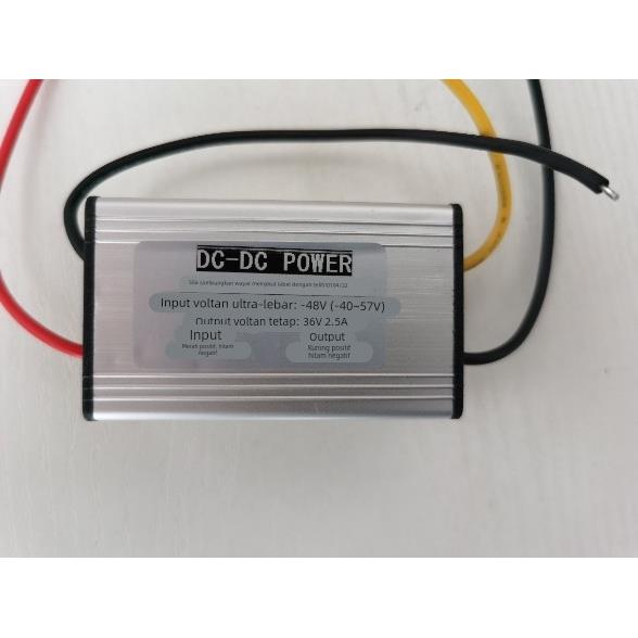 -48V转36V2.5A降压模块48V转36V电源转换器球机监控摄像头降压器