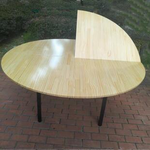 实木圆桌家庭餐桌1.56米2米宴会大圆桌4个圆桌