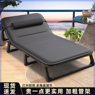 折叠床单人办公室午休床躺椅简易行军床家用便携午睡床医院陪护床