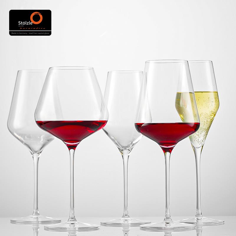 德国进口Stolzle索雅特水晶红酒杯家用高脚葡萄酒杯大号勃艮第杯