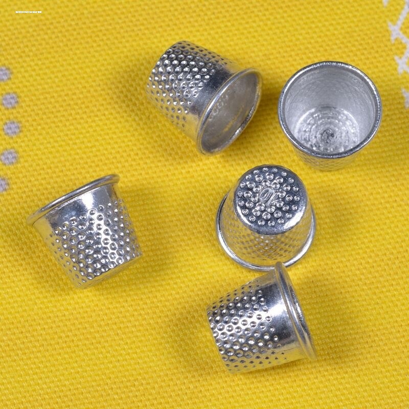 顶针指套 抵戒缝纫顶针箍复古花纹十字绣顶针家用手缝压针器