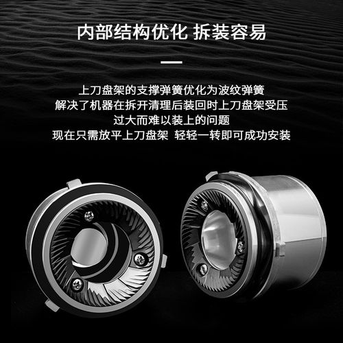 兰其亚DF64N新款二代意式咖啡磨豆机家用电动研磨机吹气豆仓SOE