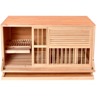 鸽子信鸽配对笼巢赛鸽配对巢箱种鸽调节笼养殖笼实木鸽子笼鸽具