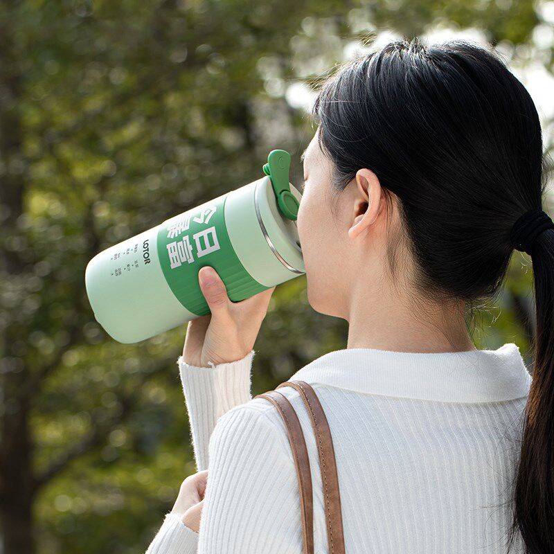 lotor可加热榨汁杯便携式小型家用2025新款不锈钢果汁豆浆榨汁机