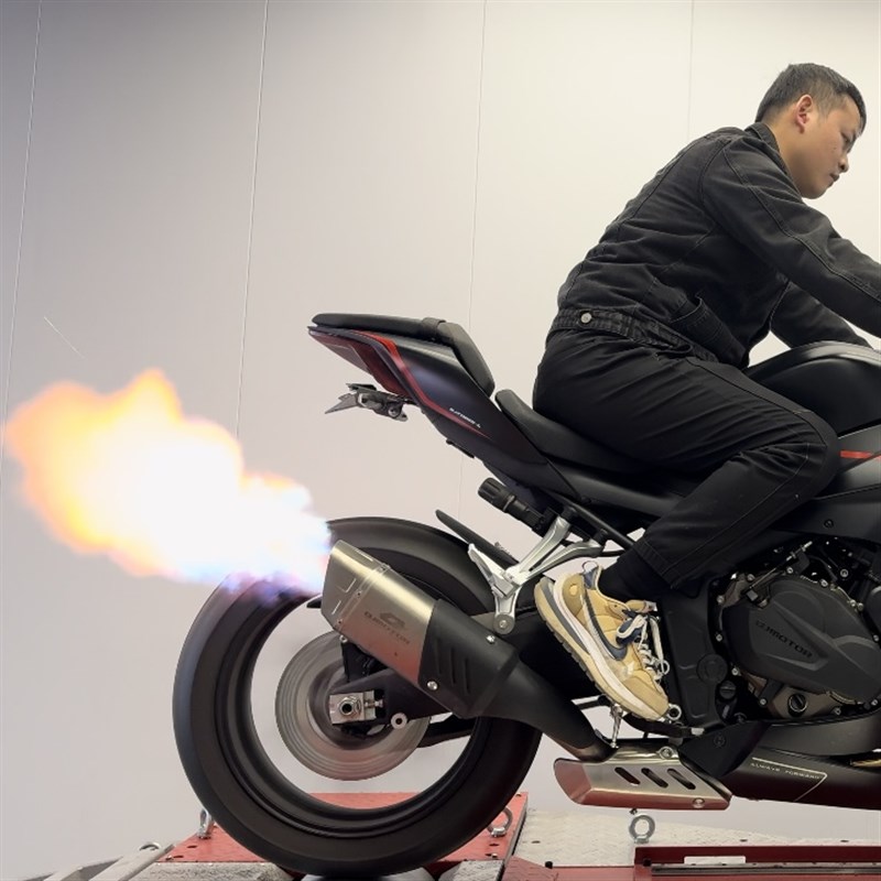 赛600RS赛800排气外观阀门排气改装排气直通排气消音器