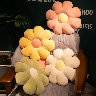 通用 雏菊抱枕被子两用毯子二合一车用折叠枕头午睡靠枕夏凉被四季