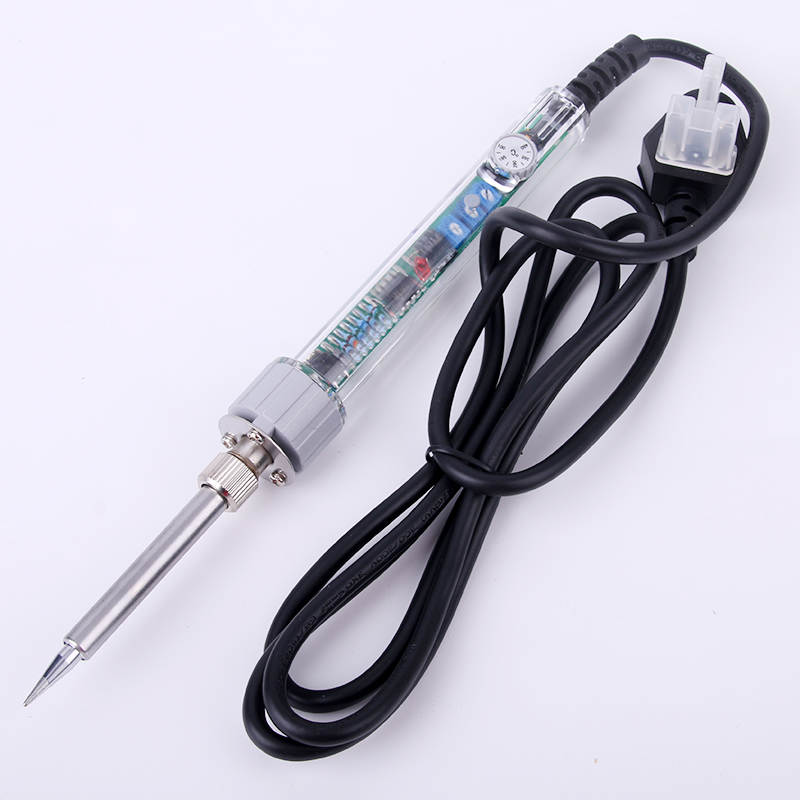 黄花907电烙铁P-908S可调恒温60W烙铁套装家用电子维修焊接电烙铁