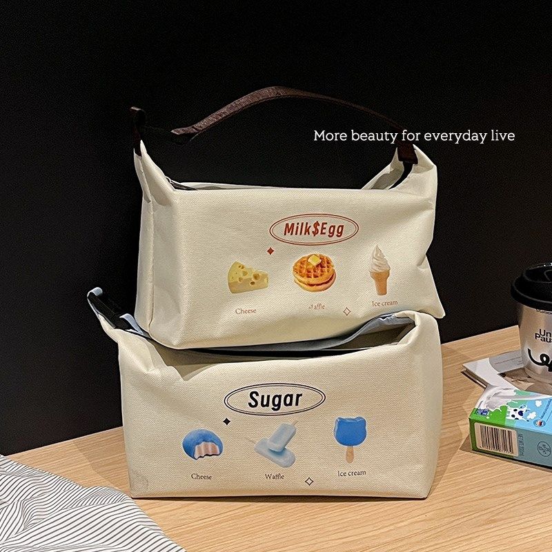 饭盒袋手提袋子保温袋饭盒包学生上班族带饭装餐包便当袋加厚铝箔,收纳整理,饭盒袋,淘宝优惠券,粉丝福利购,淘宝优惠卷