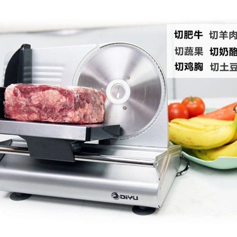 羊肉卷切片机家用电动冻肉切肉片神器吐司小型刨肥牛片牛肉切肉机