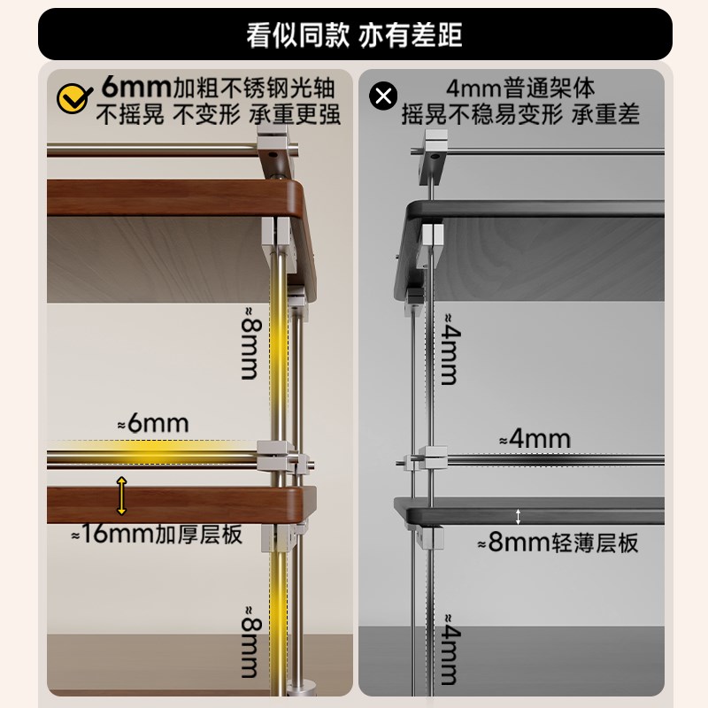 实木杯架咖啡置物架水杯茶杯架子光轴置物架桌面杯子收纳柜置物架