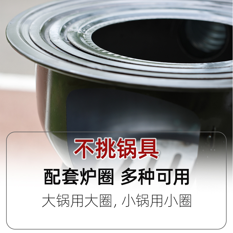 新式柴火炉家用烧木柴农村移动柴火灶大锅灶台户外无烟炉具地锅灶