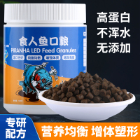 辛古紅腹食人魚飼料水虎魚羅漢魚雷龍魚狗頭魚糧肉W食魚兇猛魚食