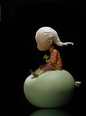 新款艺术摆件手工创意简约可爱客厅桌面生日礼品雕塑家居装饰定制