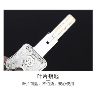 车库门锁 车库门锁卷帘门锁T型车库锁纯铜锁芯应急锁十字锁