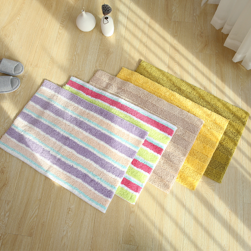 全棉双面绒地垫进门地垫卧室门垫阳台厨房长条地毯吸水吸油可机洗